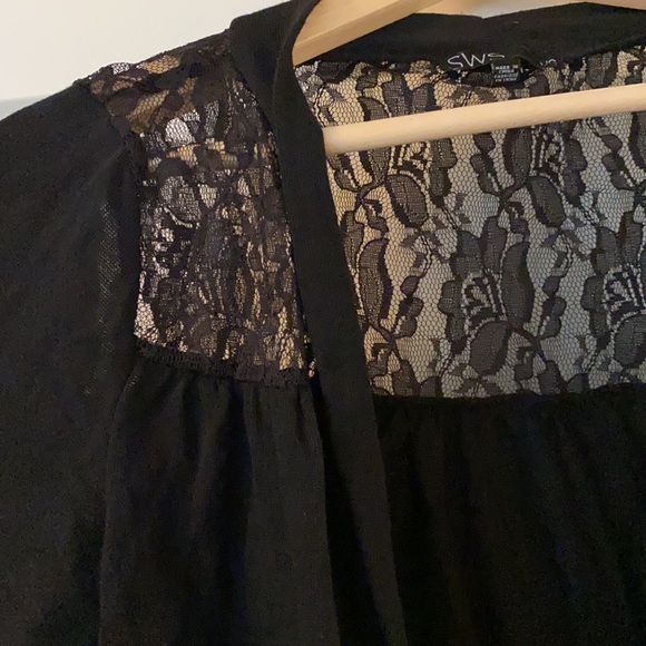 2 black lace design cardigans! - Picture 6 of 6
